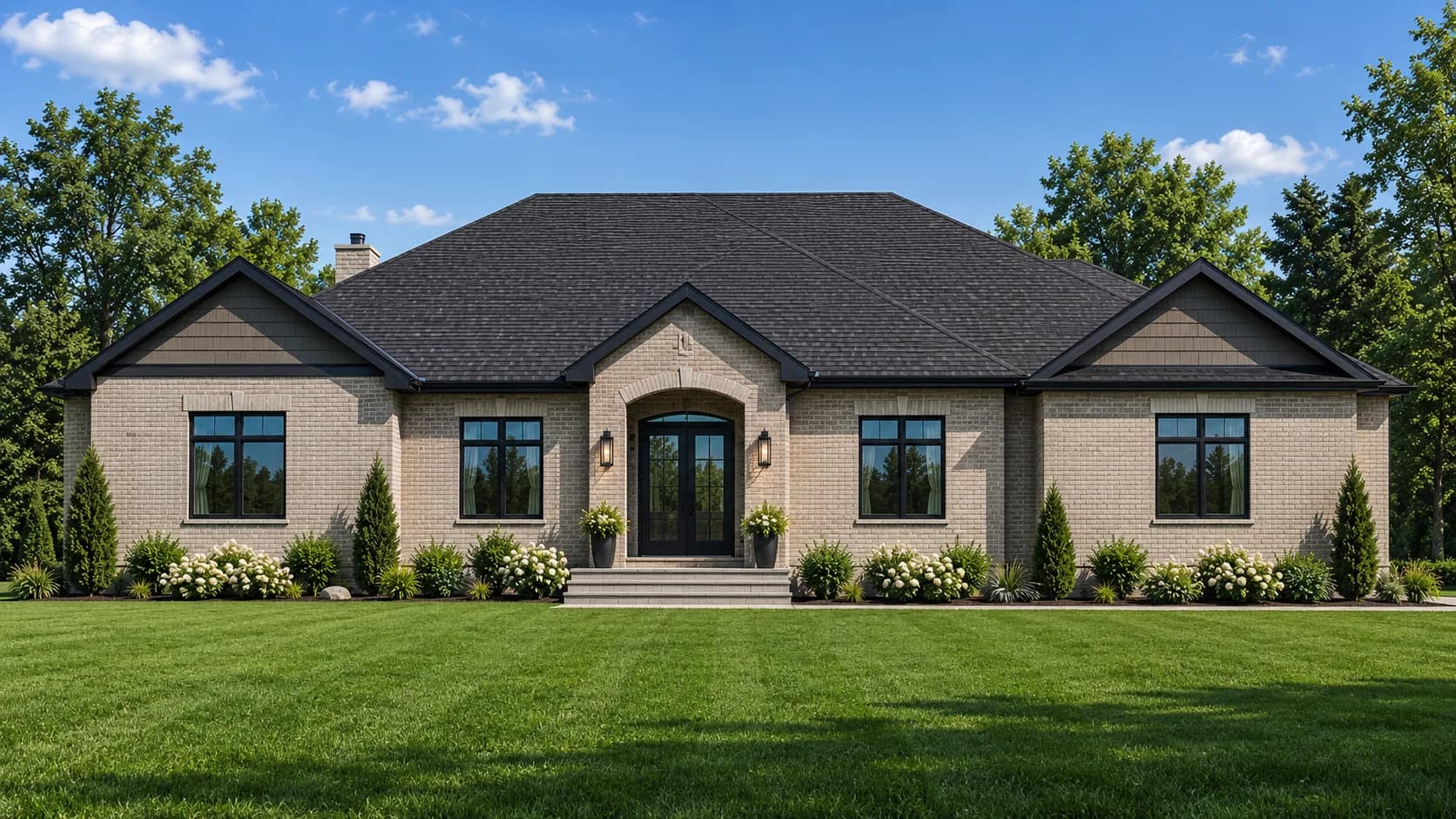 The Creekside — exterior rendering